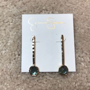 Jessica Simpson Gold Earings. NEW